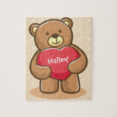 Big Love Teddy Bear 8x10 Legpuzzel (Verticaal)