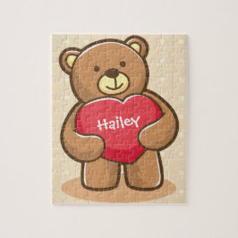 Big Love Teddy Bear 8x10 Legpuzzel