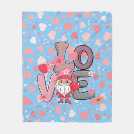 Big Love Valentijnsdag cadeau Fleece Deken