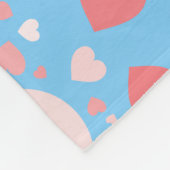 Big Love Valentijnsdag cadeau Fleece Deken (Hoek)