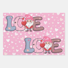 Big Love Valentijnsdag cadeau Inpakpapier Vel