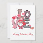 Big Love Valentijnsdag cadeaubon Kaart (Voorkant)