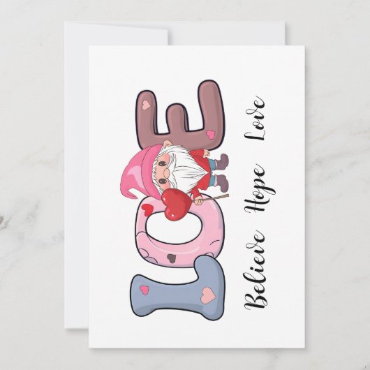 Big Love Valentijnsdag cadeaubon Kaart (Voorkant)