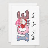 Big Love Valentijnsdag cadeaubon Kaart (Voorkant / Achterkant)