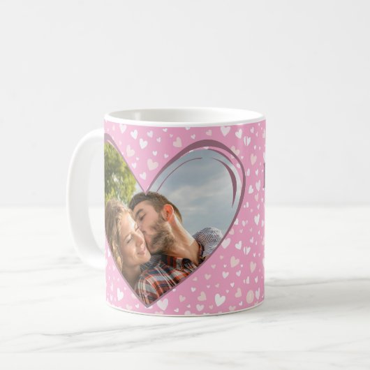 Big Love Valentijnsdag moderne grappige mok (Voorkant links)