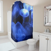 Big Luminous Jellyfish Douchegordijn (In situ)