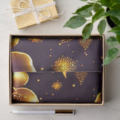 Big Luxury Gold Roos Modern Collectie Tissuepapier (Geschenk)