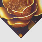 Big Luxury Gold Roos Modern Collectie Tissuepapier (Detail)