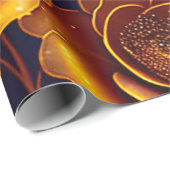 Big Luxury Gold Trendy Roos Collectie Cadeaupapier (Rol Hoek)