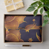 Big Luxury Gold Trendy Roos Collectie Tissuepapier (Geschenk)