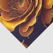 Big Luxury Gold Trendy Roos Collectie Tissuepapier (Detail)