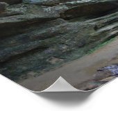 Big Lyon Herfsten, Mohican State Park, Ohio Poster (Hoek)