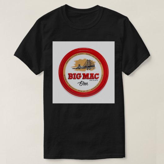 Big Mac Beer T T-shirt (Design voorkant)