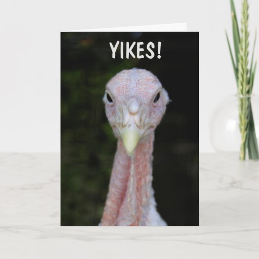 Big Mad Turkey krijgt een goede stap Kaart (Voorkant)