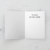 Big Mad Turkey krijgt een goede stap Kaart (Binnen)