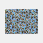 Big Male Koala Beer Photo Collage Fleece Deken (Voorkant (Horizontaal))