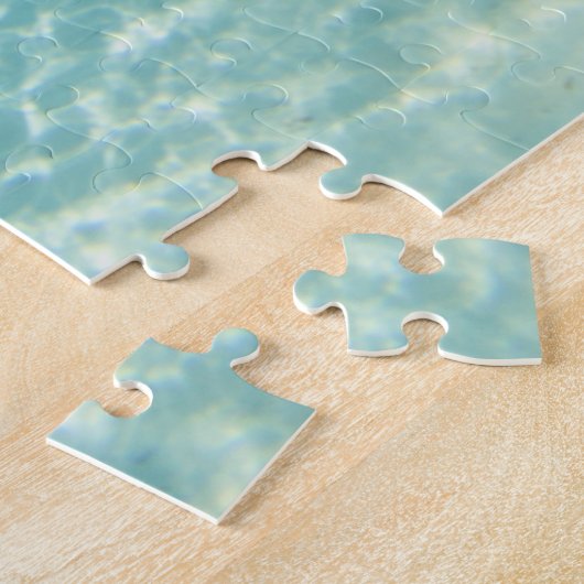 Big Mama Pig in het water Jigsee Puzzle Legpuzzel (Zijkant)