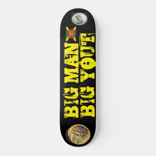 BIG MAN BIG YOUTH Skateboard (Voorkant)