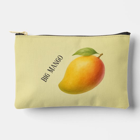 Big Mango, Sweet Fruit and Name on Yellow Etui (Voorkant)