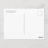 Big Meadows Buck Briefkaart (Achterkant)