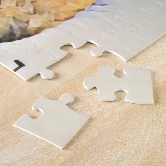 Big Merino groot schaap Australisch icoon uitdagen Legpuzzel (Zijkant)