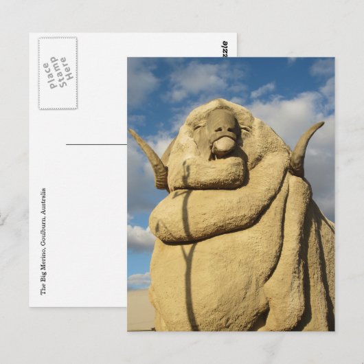 big merino high briefkaart (Voorkant / Achterkant)