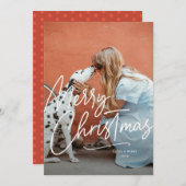 Big Merry Feestdagenkaart (Voorkant / Achterkant)