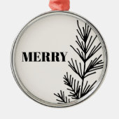 Big Merry & Leaves Ornament (Voorkant)