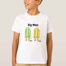 Big Mess Popsicle Kinder T-shirt