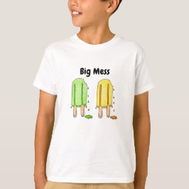 Big Mess Popsicle Kinder T-shirt