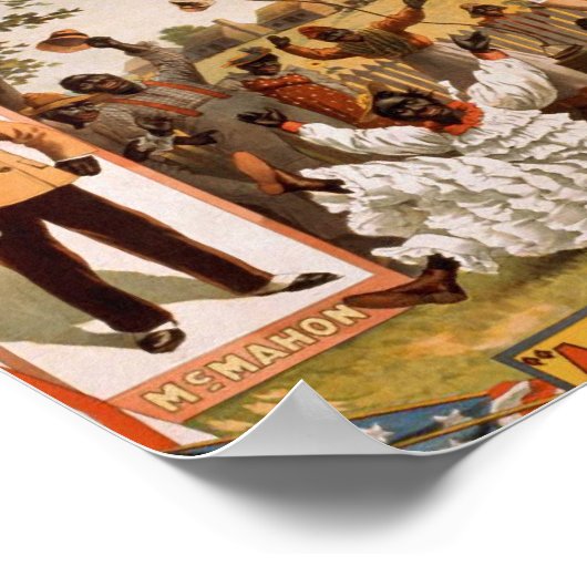 Big minstrel Jubilee, 'Een hete tijd in de stad Co Poster (Hoek)