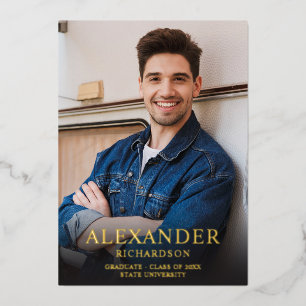 Big Mod Name Foto V Foto D Afstuderen Aankondiging