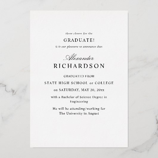 Big Mod Name Foto V Foto D Afstuderen Aankondiging (Achterkant)