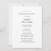 Big Mod Name Photo Graduparty - Verticaal Kaart (Achterkant)