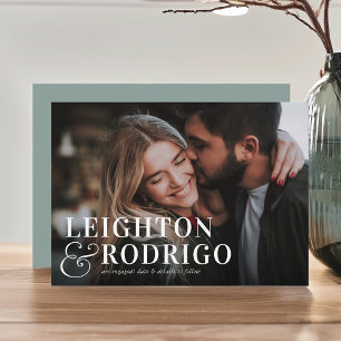 Big Moment Foto-Verloving Aankondiging