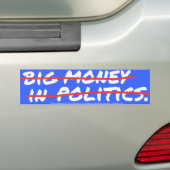 Big Money in (out) Sticker (Op auto)