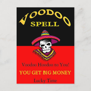 Big Money Voodoo Spell Briefkaart