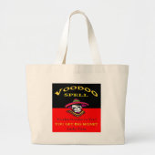 Big Money Voodoo Spell Grote Tote Bag (Voorkant)