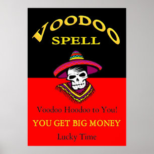 Big Money Voodoo Spell Poster