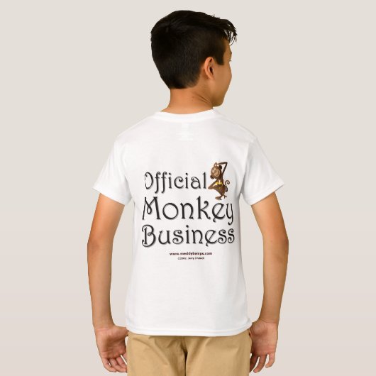 Big Monkey Shirt (Achterkant volledig)