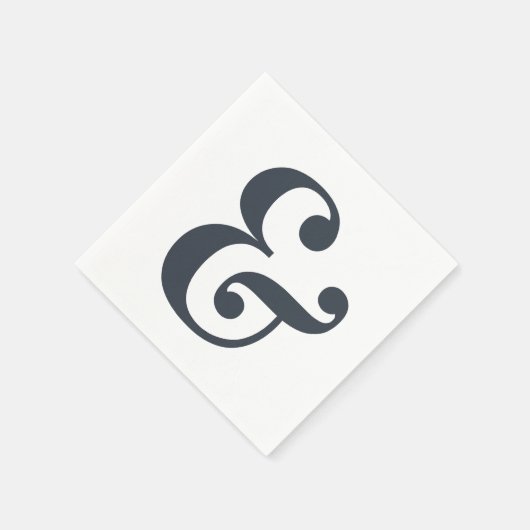 Big Monogram Modern Simple Servet (Hoek)