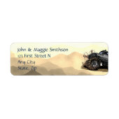 Big Monster-vrachtwagen op weg naar het avontuur M Etiket (Voorkant)