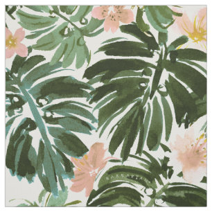 BIG MOOD Monstera Floral Tropical Stof