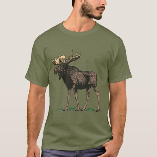 Big Moose T-shirt (Voorkant)