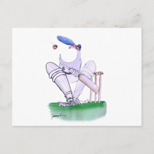 BIG MOUTH - cricket, tony fernandes Briefkaart