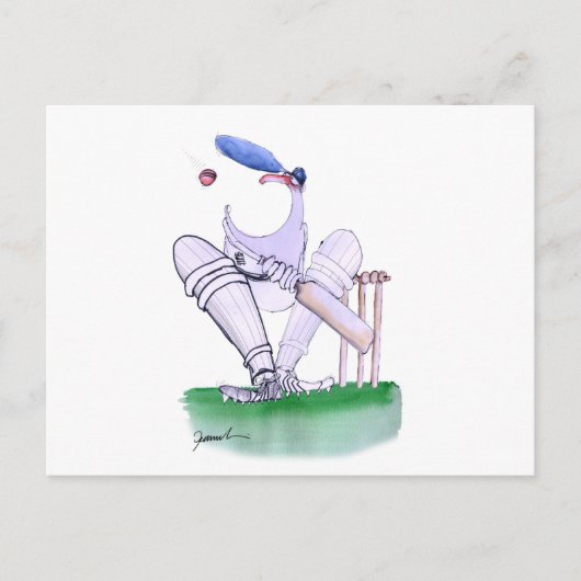 BIG MOUTH - cricket, tony fernandes Briefkaart (Voorkant)