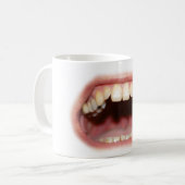 Big Mouth en Teeth Mok / Cup (Voorkant links)