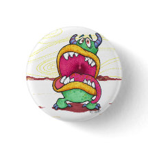 Big Mouth Monster-knop