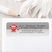 Big Mouth Professional Dental Return Address Label (Insitu)