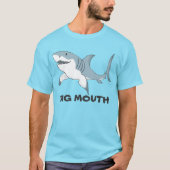 Big Mouth Shark mannen T T-shirt (Voorkant)